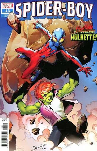 [AUG248863] Spider-Boy #13 (Mark Bagley First Appearance Spoiler Variant)