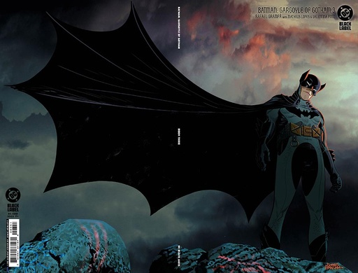 [MAR243033] Batman: Gargoyle of Gotham #3 of 4 (1:25 Jamie Hewlett Wraparound Variant)