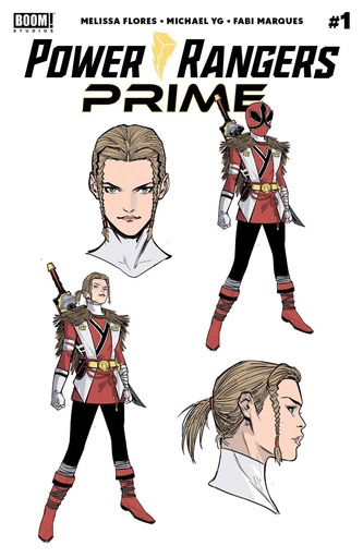 [SEP248265] Power Rangers Prime #1 (3rd Printing Michael Yg Variant)