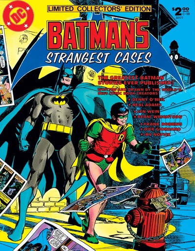 [JAN253225] Limited Collectors' Edition #59 (Batmans Strangest Cases Facsimile Edition Cover B Foil Variant)