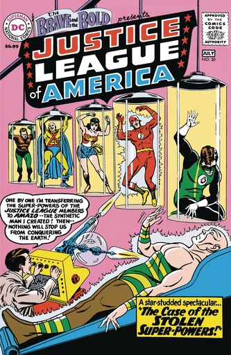 [JAN253222] The Brave and the Bold #30 (Facsimile Edition Cover B Mike Sekowsky & Murphy Anderson Foil Variant)