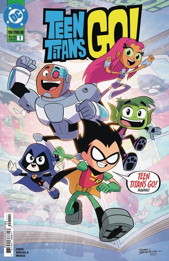 [JAN253211] Teen Titans Go! #1 (Cover A Dario Brizuela)