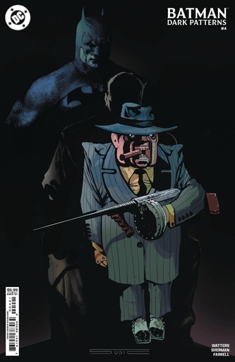 [JAN253199] Batman: Dark Patterns #4 of 12 (Cover B Stevan Subic Card Stock Variant)