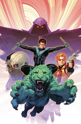 [JAN253184] Titans #21 (Cover B Ariel Olivetti Card Stock Variant)