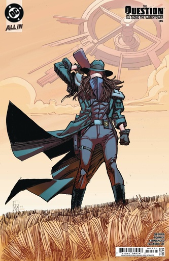[JAN253167] The Question: All Along the Watchtower #5 of 6 (Cover C Denys Cowan Card Stock Variant)