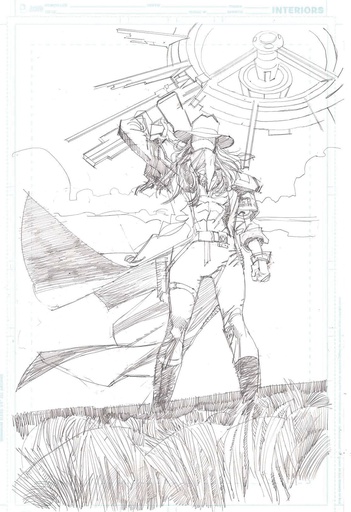 [JAN253167] The Question: All Along the Watchtower #5 of 6 (Cover C Denys Cowan Card Stock Variant)