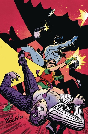 [JAN253161] Batman and Robin: Year One #6 of 12 (Cover C Wes Craig Card Stock Variant)