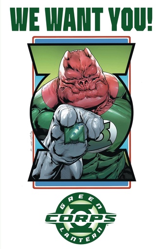 [JAN253117] Green Lantern Corps #2 (Cover E Fernando Pasarin & Oclair Albert Recruitment Variant)
