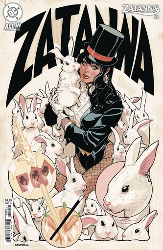 [JAN253107] Zatanna #2 of 6 (Cover C Terry Dodson Card Stock Variant)