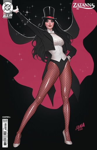 Zatanna #2 of 6 (Cover B David Nakayama Card Stock Variant)