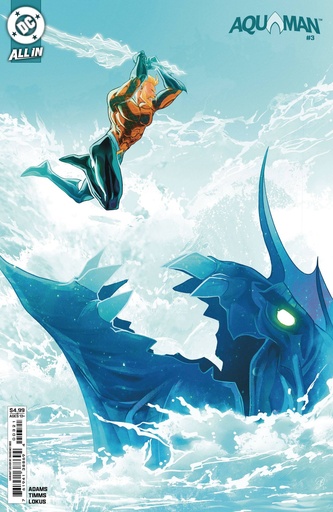 [JAN253102] Aquaman #3 (Cover D Sweeney Boo Card Stock Variant)