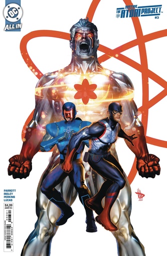 [JAN253094] Justice League: The Atom Project #3 of 6 (Cover B Dave Wilkins Card Stock Variant)
