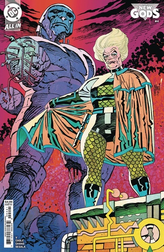[JAN253090] New Gods #4 of 12 (Cover B Guillem March Card Stock Variant)