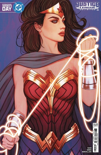 Justice League Unlimited #5 (Cover E Jenny Frison International Womens Day Card Stock Variant)