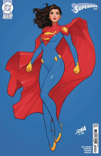 [JAN253062] Superman #24 (Cover B David Nakayama Card Stock Variant)