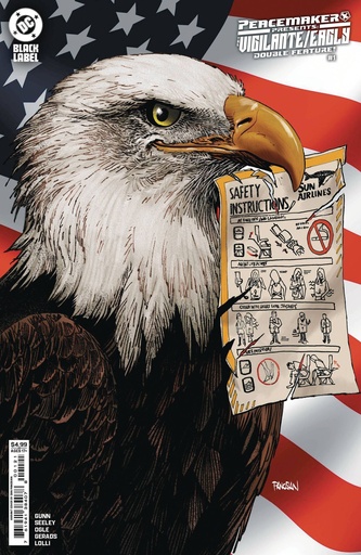 [JAN253051] Peacemaker Presents: The Vigilante/Eagly Double Feature #1 of 5 (Cover B Dan Panosian Card Stock Variant)
