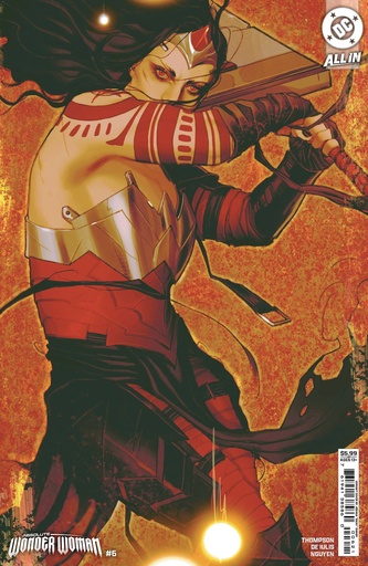 [JAN253013] Absolute Wonder Woman #6 (Cover D Joshua Sway Swaby Card Stock Variant)