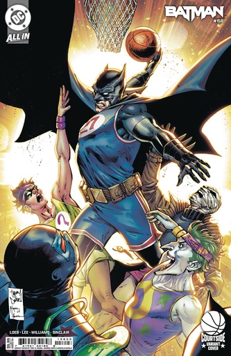 [JAN252989] Batman #158 (Cover G Tony S Daniel Courtside Card Stock Variant)