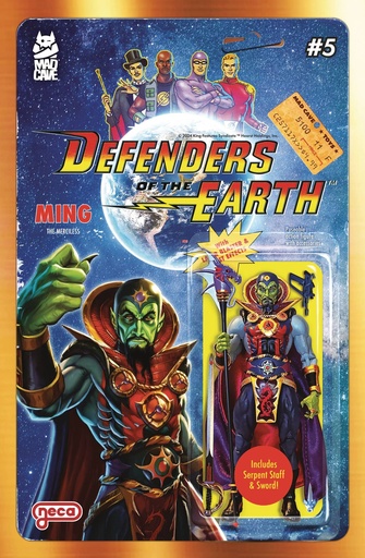 [JAN251790] Defenders of the Earth #5 of 8 (Cover B Djordje Djokovic)