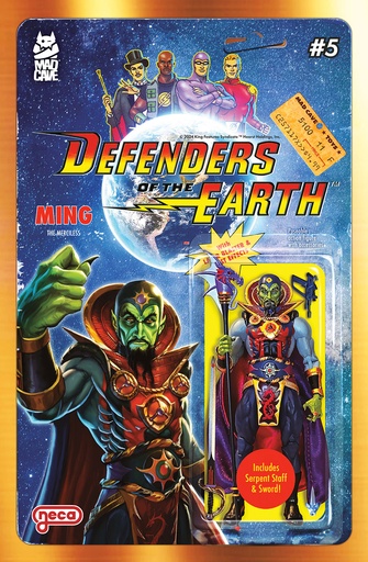 [JAN251790] Defenders of the Earth #5 of 8 (Cover B Djordje Djokovic)