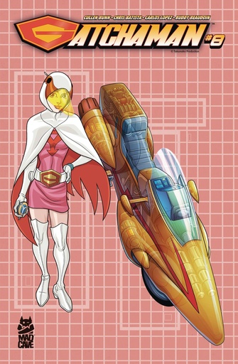 [JAN251780] Gatchaman #8 (Cover B Chris Batista Vehicle Variant)
