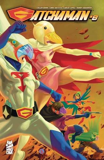 [JAN251779] Gatchaman #8 (Cover A Inaki Miranda)