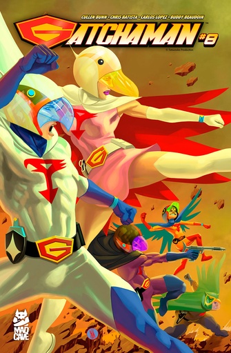 [JAN251779] Gatchaman #8 (Cover A Inaki Miranda)