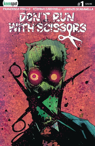[JAN251744] Don't Run with Scissors #1 (Cover F Stefano Cardoselli Holofoil Variant)