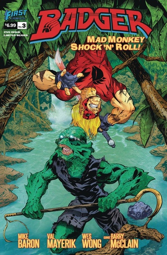 [JAN251652] Badger: Mad Monkey Shock 'n' Roll #3 of 5