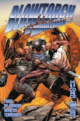 [JAN251579] Blowtorch: The Middleman #1 of 2 (Cover C Dody Eka, Jesse Hansen & Iwan Joko)