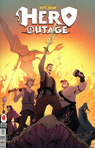 [JAN251490] Epic NPC Man: HERO OUTAGE #1 (Cover A Bailie Rosenlund)