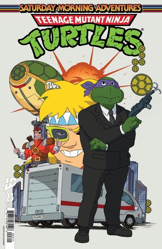 [JAN251260] TMNT: Saturday Morning Adventures Continued #23 (Cover A Dan Schoening)