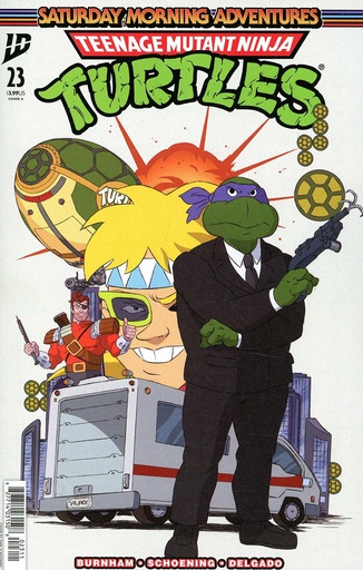 [JAN251260] TMNT: Saturday Morning Adventures Continued #23 (Cover A Dan Schoening)