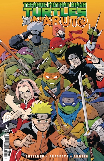 [JAN251254] Teenage Mutant Ninja Turtles x Naruto #3 (Cover D Ethan Young)