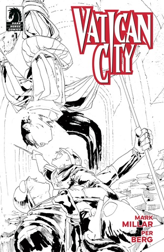 [JAN251207] Vatican City #1 (Cover B Per Berg B&W Variant)