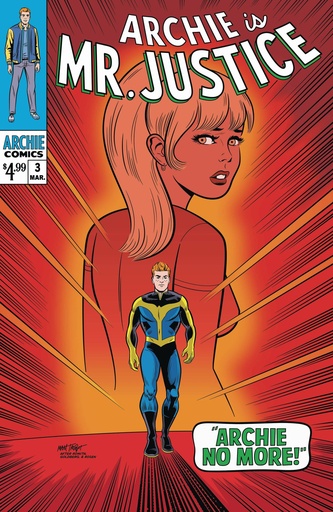 [JAN251117] Archie is Mr. Justice #3 of 4 (Cover C Matt Talbot)