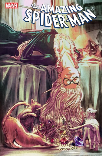 [JAN251013] Amazing Spider-Man #1 (Nimit Malavia Black Cat Variant)