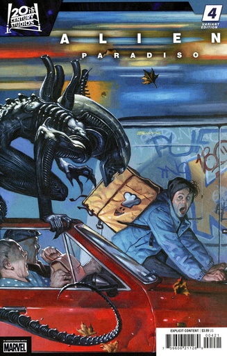 [JAN250938] Alien: Paradiso #4 of 5 (Fabrizio De Tommaso Variant)