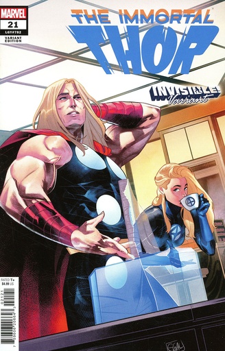 [JAN250933] Immortal Thor #21 (Edwin Galmon Invisible Variant)