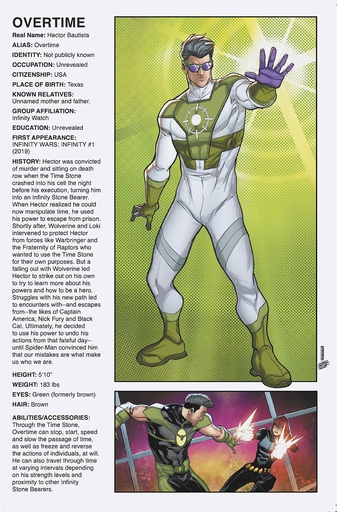 [JAN250895] The Infinity Watch #3 of 5 (David Baldeon Handbook Variant)