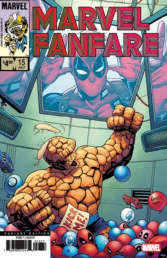 [JAN250893] Marvel Fanfare #15 (Facsimile Edition Greg Land April Pools Variant)