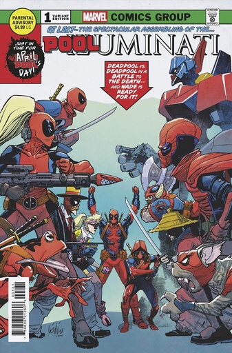 [JAN250890] Pooluminati #1 (Leinil Francis Yu Variant)