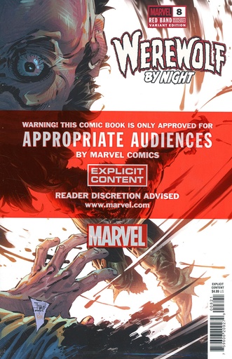 [JAN250878] Werewolf by Night: Red Band #8 (Philip Tan Variant)