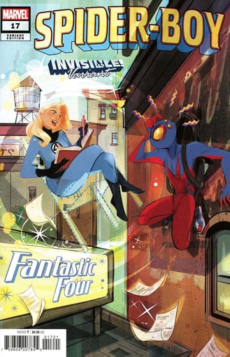 [JAN250863] Spider-Boy #17 (Nicoletta Baldari Invisible Variant)