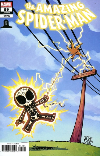 [JAN250843] Amazing Spider-Man #69 (Skottie Young 8 Deaths of Spider-Man Variant)