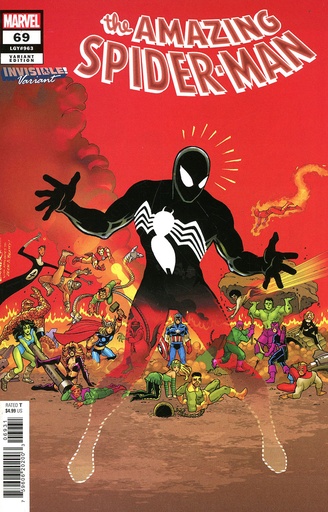 [JAN250842] Amazing Spider-Man #69 (Amanda Conner Invisible Variant)