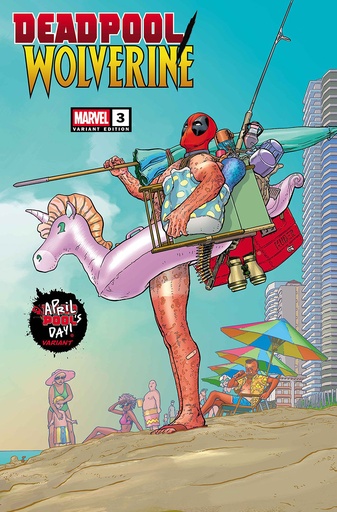 [JAN250822] Deadpool/Wolverine #3 (Aaron Kuder April Pools Variant)