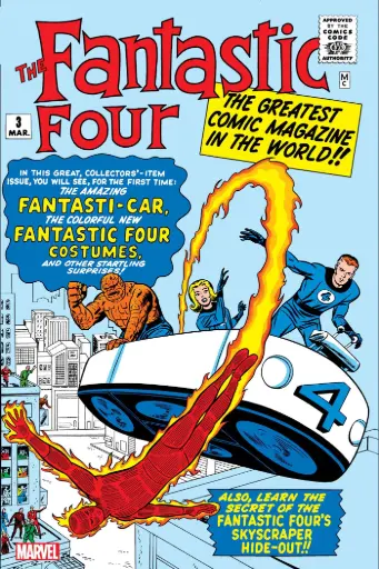 Fantastic Four #3 (Facsimile Edition Foil Variant)