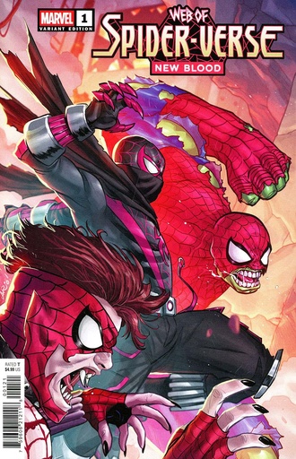 [JAN250761] Web of Spider-Verse: New Blood #1 (Ario Anindito Connecting Variant)