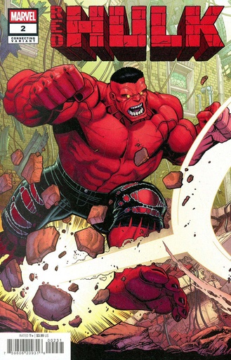 [JAN250694] Red Hulk #2 (Nick Bradshaw Red Hulk Connecting Variant)